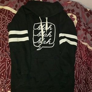 A black hoddie